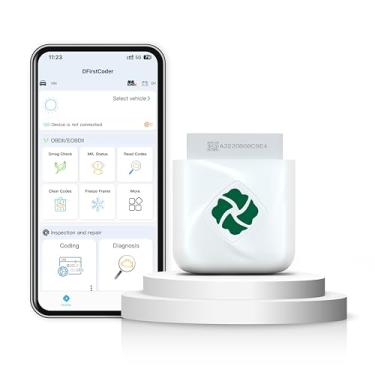 Imagem de DFirst OBD2 Scanner Bluetooth Fixd Ferramenta de diagnóstico sem fio para carro, codificação ECU, personalizações, verificação de motor, scanner de conexão automática para Volkswagen, BMW, Audi,