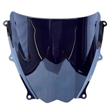 Imagem de PABBUG Viseira Defletora De Fluxo Ar Para Para-Brisa Bolha Dupla Motocicleta Compatível Com Suzuki Gsxr 1000 2007-2008