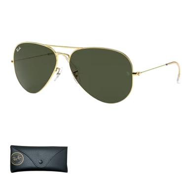 Imagem de Óculos De Sol Ray Ban  Aviator Masculino Large Metal II RB3026 Tamanho 62
