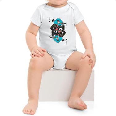 Imagem de Body infantil Baralho Valete Joey Ramone - Alearts, GG