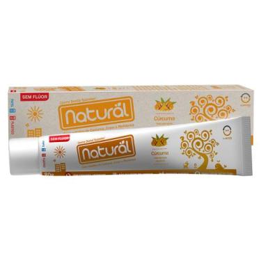 Imagem de Creme Dental Orgânico Natural - Suavetex Cúrcuma, 80g