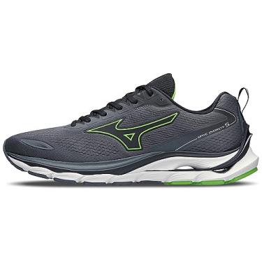 Imagem de Tenis Mizuno Wave Dynasty 5 Masculino Cinza Escuro 043