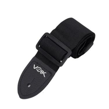 Imagem de Correia Simples Para Guitarra Violão Nylon Voik BK2000