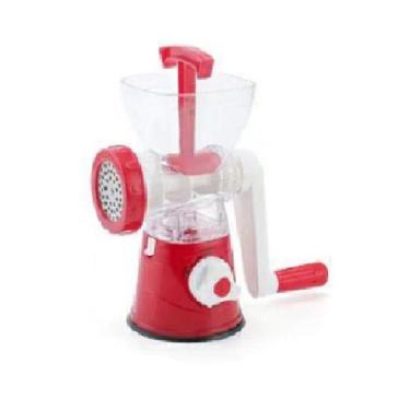 Imagem de Moedor Manual de Carne Inox Portátil para Alho Pimenta Queijo Vegetais