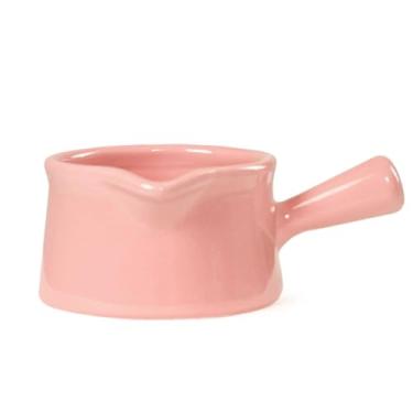 Imagem de Conjunto de potes de leite de cerâmica de 165 ml, 250 ml, com alça (4 cores), jarras fofas para café, geléia, xarope