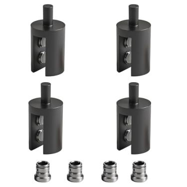 Imagem de bjsdkff Dobradiças de armário de vidro, dobradiças de armário de cozinha, dobradiças articuladas para cima e para baixo para portas de armário, dobradiças de porta de vidro para porta de vidro de