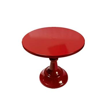 Imagem de Suporte de bolo de ferro, suporte de exibição de festa em casa, decoração de casamento, mesa, chá da tarde, aniversário, sobremesa, calda, bandeja forjada, prato de bolo, doces, cupcake, sobremesa