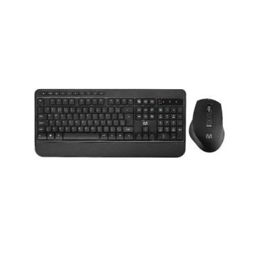 Imagem de Kit Teclado E Mouse Sem Fio Cs1200 Multimídia Conexão Bt+usb 3200dpi -