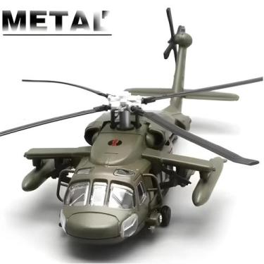 Imagem de Modelo De Helicóptero Apache Black Hawk Em Escala 1/32, Brinquedo De L
