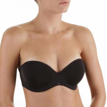 Imagem de Sutiã sem alça Liz 51803 Taça B, Preto, 42B