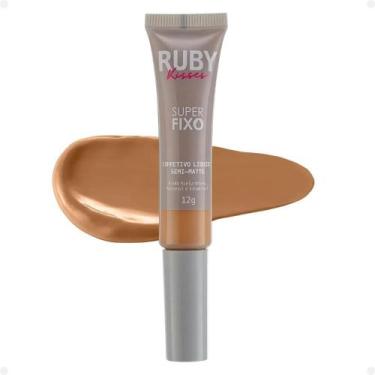 Imagem de Corretivo Líquido Semi-Matte Ruby Kisses Super Fixo cor 34 12g - KISS 