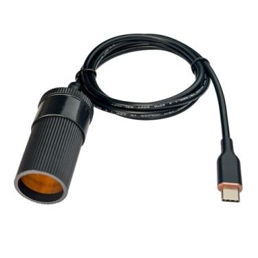 Imagem de DSD TECH Adaptador de isqueiro MagicConn SH-CP12M USB-C para 12V para gravador de carro GPS