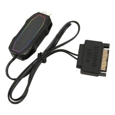 Imagem de aqxreight Controlador Argb 5V 3pin Fonte de Alimentação Ajuste Velocidade de Ajuste Brilho Argb PC FAIR Controlador