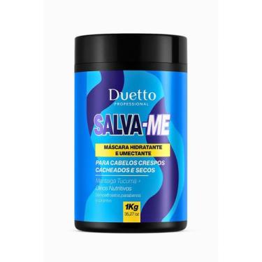 Imagem de Mascara de Hidrataçao SALVA-ME Cabelos Crespos e Cacheados 1KG - Duett