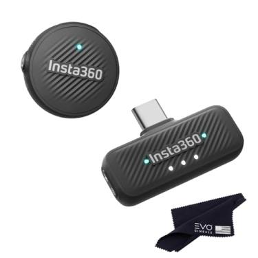 Imagem de Insta360 Mic Air, transmissor ultraleve de 7,9 g, compacto como uma moeda, áudio de 48 kHz com redução de ruído integrada, vida útil da bateria de 10 horas, alcance de 300 m, para X5/ACE PRO 2, Flow