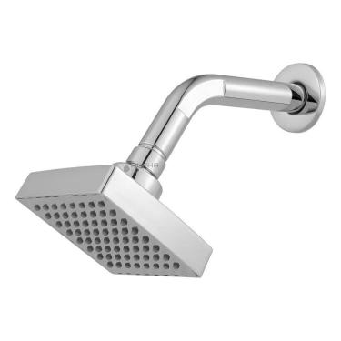 Imagem de 3X Ducha Chuveiro Quadrado Aquecedor Gás E Solar Flatt Croma