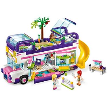 Imagem de LEGO 41395 Friendship Friendship Bus Brinquedo Com Piscina E Slide, Playsets De Férias De Verão Para 8+ Anos De Idade