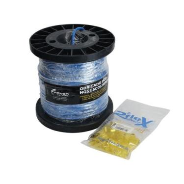 Imagem de Cabo de Rede CAT5e 30m com Conectores RJ45 (já crimpado) - Copperlan