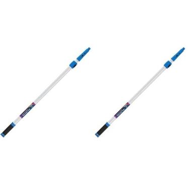 Imagem de Pólo de extensão telescópico Unger Connect & Clean de alumínio de 1-2 