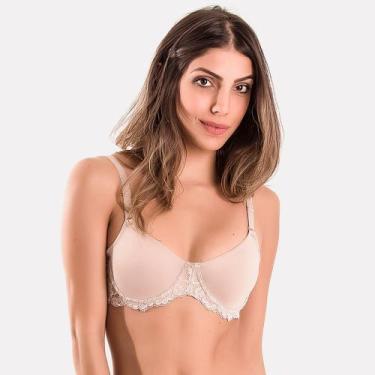 Imagem de Sutiã Sem Bojo e Com Aro Duloren Lingerie Coleção Milano - Ref. 131206