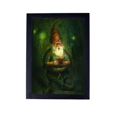 Imagem de quadro bruxaria gnomos elementais da terra riquezas P8393