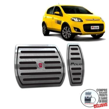 Imagem de Pedaleira Automático Fiat Palio Sporting 2012 A 2017 Preto