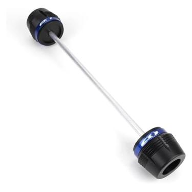 Imagem de Compatível com CB650R CBR650R CB CBR 650R 2019-2022 2023 Motocicleta Roda Dianteira Garfo Slider Roda Eixo Garfo Protetor Deslizante (Azul-CB)