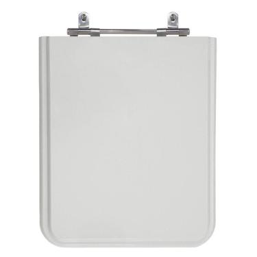 Imagem de Assento Sanitário MDF Laminado Poliéster Square Cinza Incepa