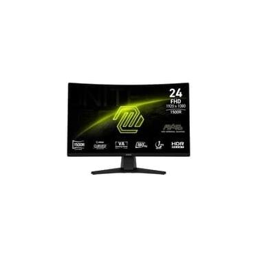 Imagem de Monitor Gamer Curvo MSI 24", FHD, 180Hz, 4ms, VA, Preto - MAG242C
