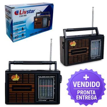 Imagem de Radio Livstar Retrô Portatil P/ Cadeia Presidio Livstar Cnn-1313 Am/ F
