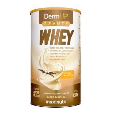 Imagem de DermUp Beauty Whey Sabor Baunilha 450g Maxinutri-Unissex