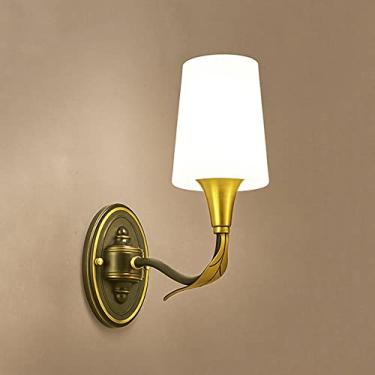 Imagem de Luminária de parede de vidro, luminária de parede preta, luminária de parede vintage, luminária de parede de cobre para decoração de cabeceira, luminárias de parede rústicas para penteadeira