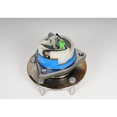 Imagem de ACDelco FW370 GM equipamento original conjunto de cubo e rolamento dianteiro com sensor de velocidade da roda e parafusos de roda