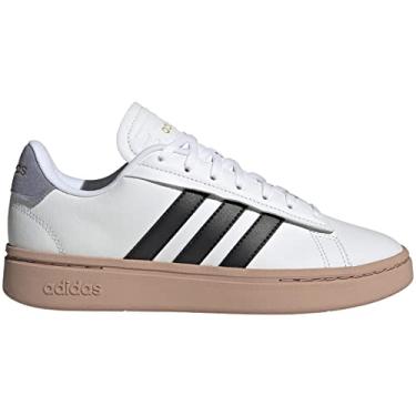 Imagem de adidas Originals Grand Court Alpha, Branco/preto / prata violeta, 10