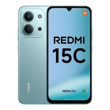 Imagem de Smartphone 15C 256GB 8GB RAM Dual SIM Tela 6.74" 50MP - Mint Green - V