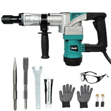 Imagem de Martelete Perfurador Rompedor 1600W 3800 BPM 220V com Maleta e Acessórios Hanabi