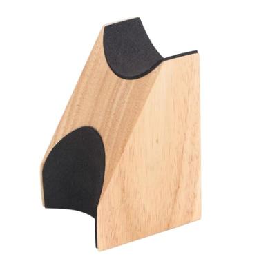 Imagem de Eujgoov Descanso de Pescoço para Guitarra de Madeira, Rack de Suporte Com 2 Alturas Diferentes para Ukulele Elétrico Acústico Banjo Bandolim