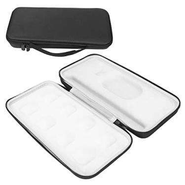 Imagem de GLOGLOW Wireless Luminous Keyboard Case à Prova de Choque à Prova D'água para MX Keys Mini, Caixa de Armazenamento Portátil de Viagem para MX Keys Mini, Nylon Eva Black Grey