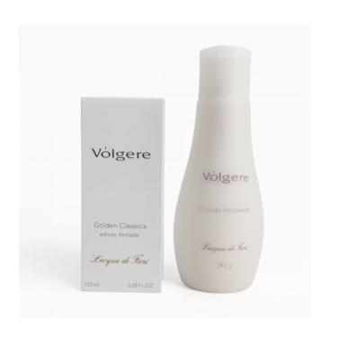 Imagem de L'acqua di Fiori Golden Classics Perfume Volgere, Kit com Perfume 100ml e Emulsão Hidratante, Edição Limitada, Fragrância Floral Oriental, Para Mulheres