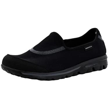 Imagem de Skechers Performance Women's Go Walk Slip-On Walking Shoe, Black, 6.5 XW US