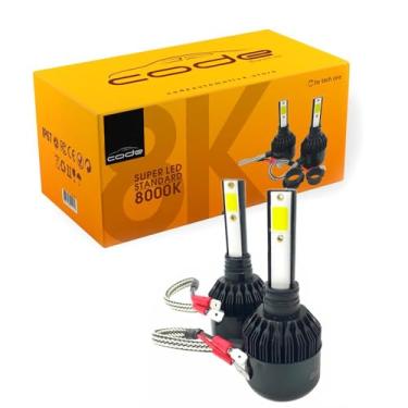 Imagem de Kit Lâmpada Super Led Headlight Code H8 H9 H11 32w 6000k 12V e 24V