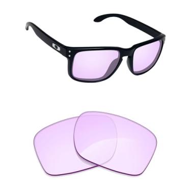 Imagem de Alphax Lentes de reposição rosa não polarizadas para óculos de sol Oakley Valve 1.0