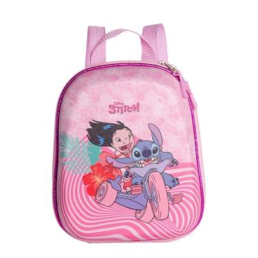 Imagem de Mochila Escolar Infantil Lilo E Stitch Tamanho P