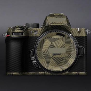 Imagem de Z 50II Anti-Scratch Camera Cover Skin Sticker para Nikon Z50 Mark II Protetor de vinil película protetora de pele decoração Z50 II (Triângulo Dourado)
