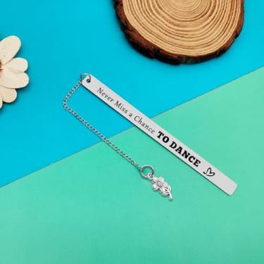 Imagem de Marcadores de livro para dançarinos, presentes inspiradores, presente de incentivo para filha, amigas, irmã, balé, jazz, moderno, lírico, hip hop, contemporâneo, dançarina, presente