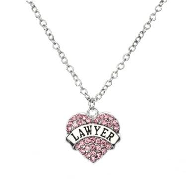 Imagem de Colar de advogado para mulheres, presentes de formatura para estudantes de direito, presentes para advogados, presente de agradecimento para advogados, One Size, Strass, Sem Pedra Preciosa