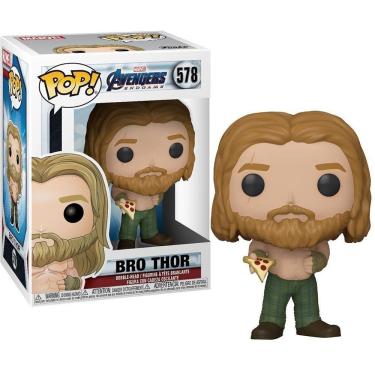 Imagem de Funko Pop Avengers Endgame 578 Bro Thor w/ Pizza