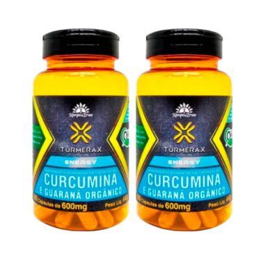 Imagem de Kit 2X: Turmerax Energy Orgânico Kampo de Ervas 60 Cápsulas 600mg