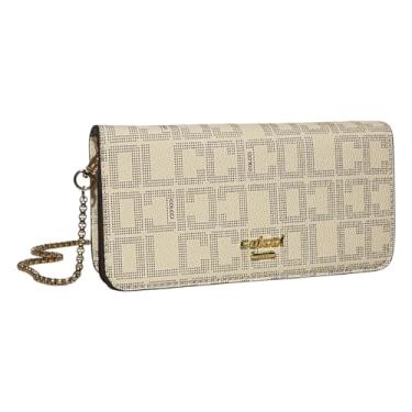 Imagem de Carteira Colcci Feminina Crossbody Monograma (Off White)