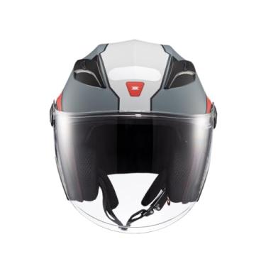 Imagem de Kit Capacete Texx Ugelio Reisen Vermelho Branco Tamanho 60 Com Luvas New Strike V2 5Xl/Xxxl